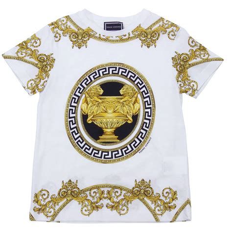 versace kids t-shirt|versace young dresses kids.